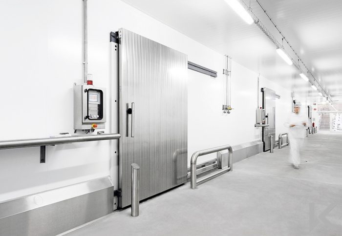sliding cold room doors