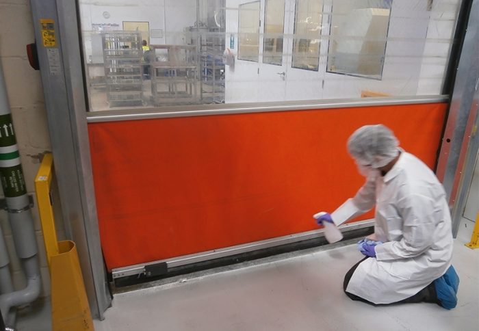 Door cleaning
