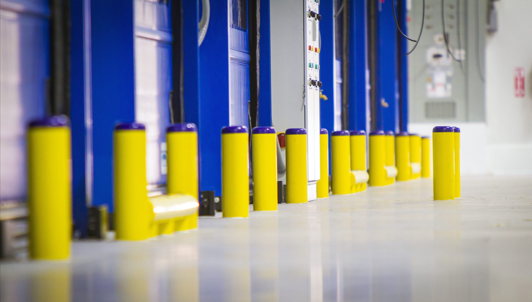 protective hygienic HDPE bollards