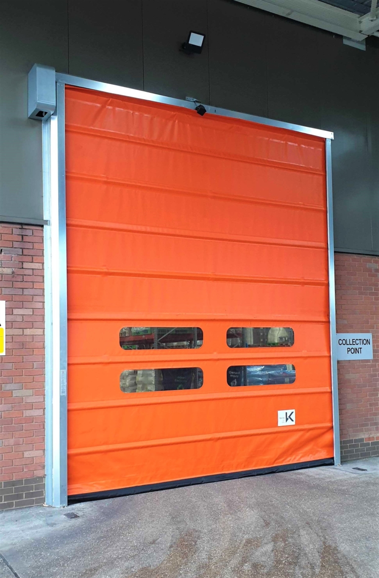 high speed pvc door