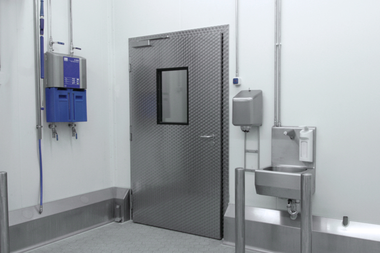 steel hygienic door