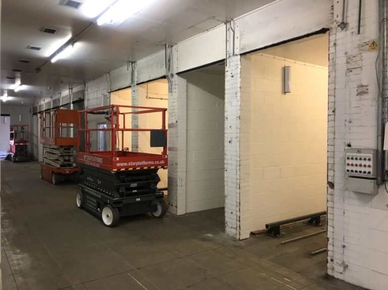 Stage 2 - old shutters removed