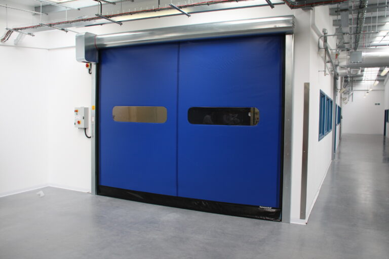 self repairing blue door