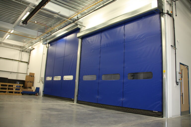 Self-repairing speed door