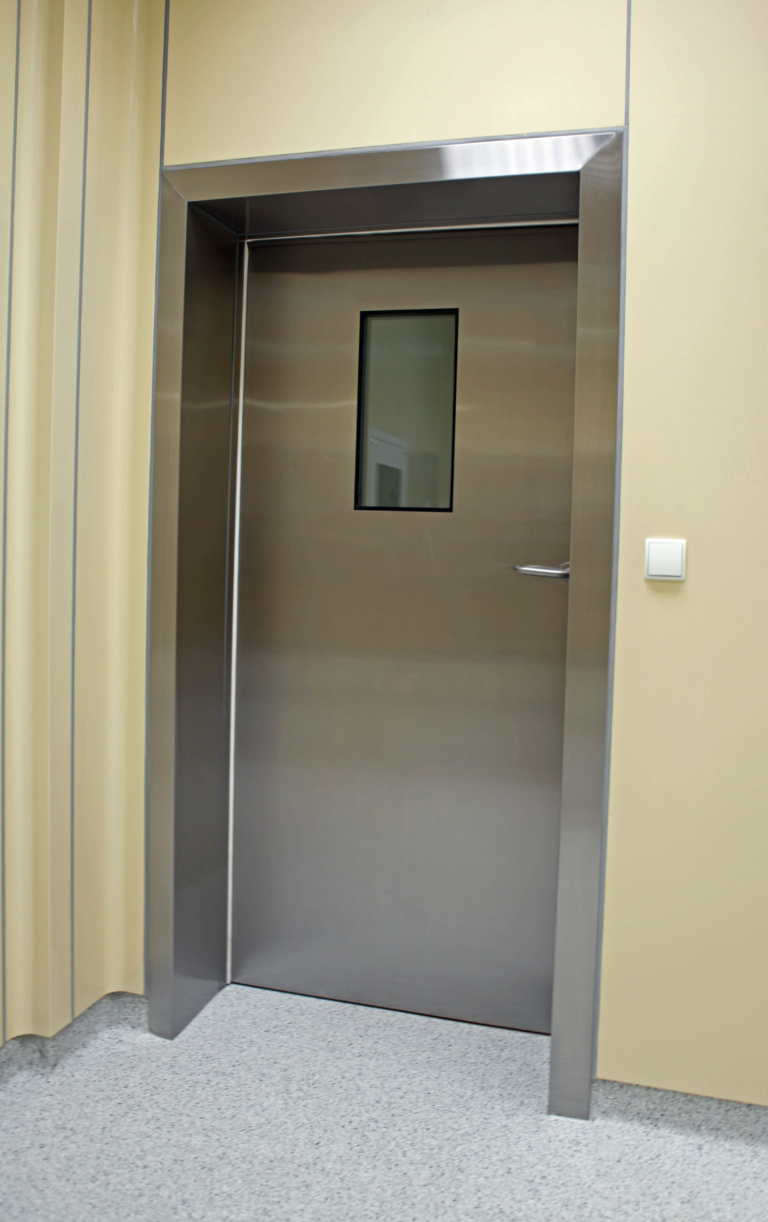 Sanidor Inox Single Cleanroom Door