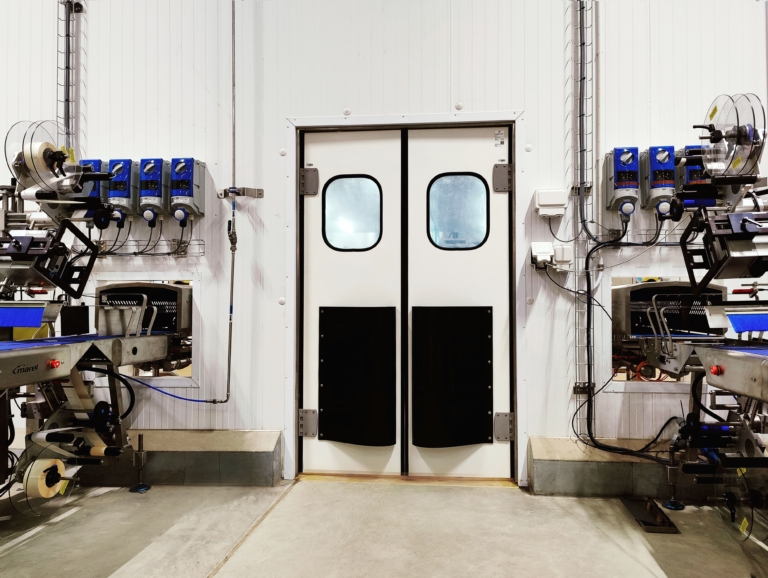 industrial door for battery factory