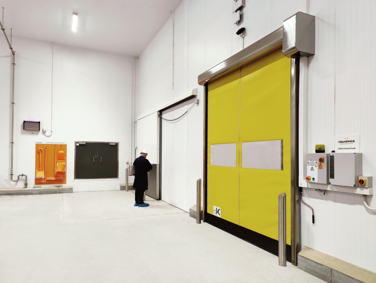 Rapidor Impact speed door - yellow