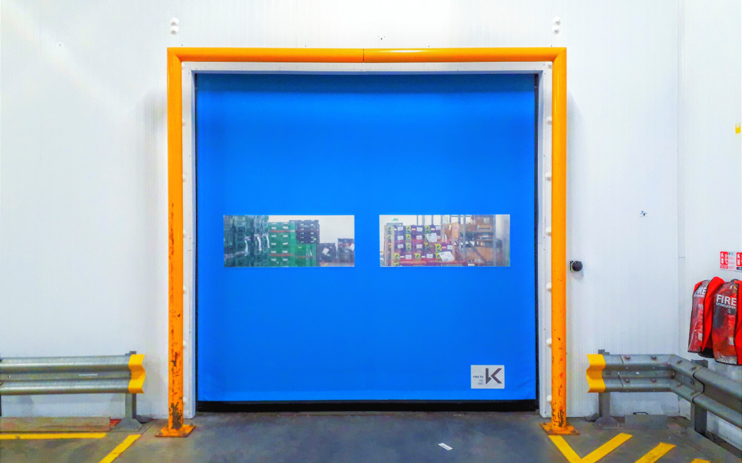 High speed roller shutter doors for industrial applications